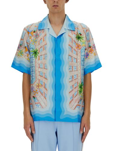 Casablanca Silk Shirt - Casablanca - Modalova