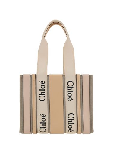 Chloé Woody Medium Tote Bag - Chloé - Modalova
