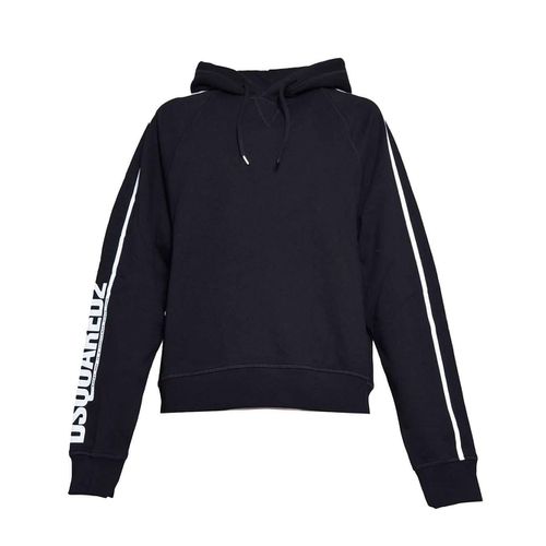 Logo-pirinted Drawstring Hoodie - Dsquared2 - Modalova