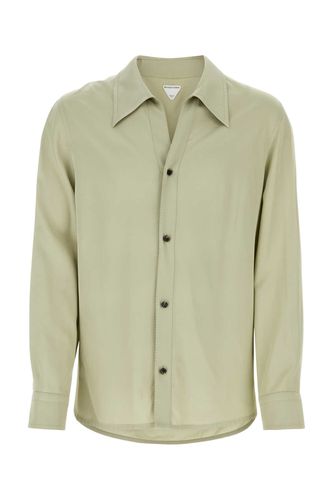 Sage Green Twill Shirt - Bottega Veneta - Modalova