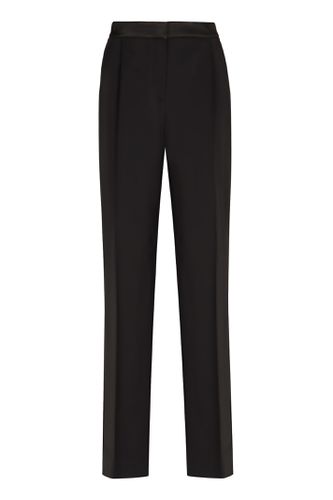 Crêpe Wide-leg Trousers - Alberta Ferretti - Modalova