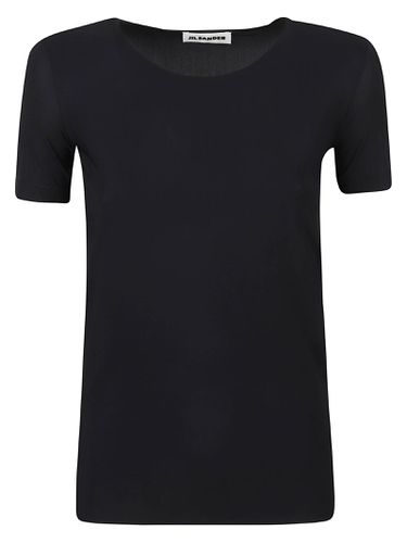 Round Neck Plain Slim T-shirt - Jil Sander - Modalova