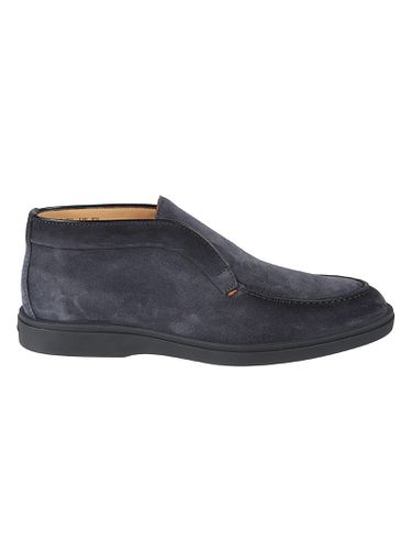 Boneless Slip-on Ankle Boots - Santoni - Modalova