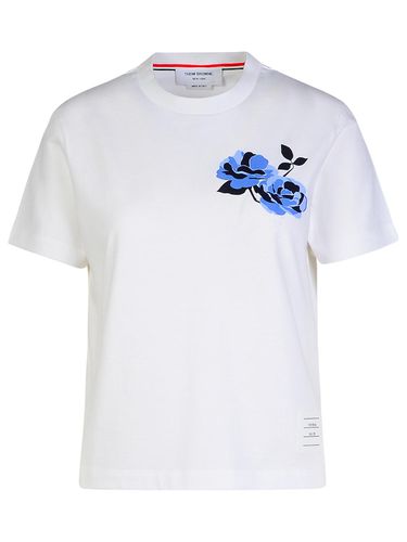 Rose Cotton T-shirt - Thom Browne - Modalova