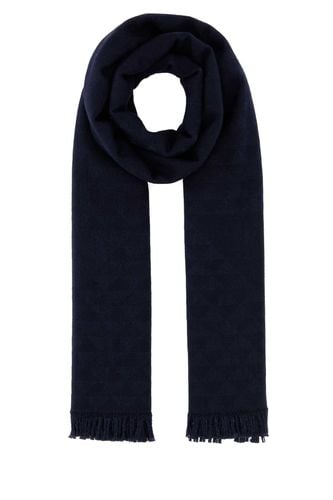 Embroidered Cashmere Blend Scarf - Prada - Modalova