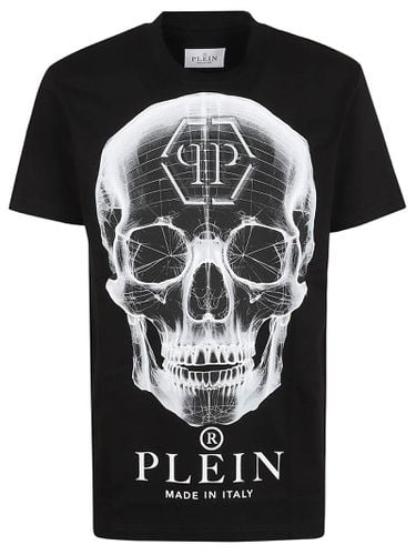 T-shirt Round Neck Ss Skull - Philipp Plein - Modalova