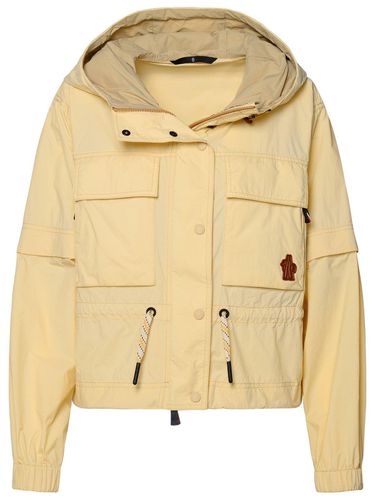 Logo Patch Hooded Jacket - Moncler Grenoble - Modalova