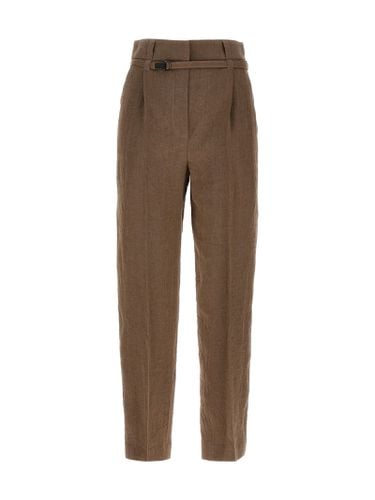 Brunello Cucinelli Linen Pants - Brunello Cucinelli - Modalova