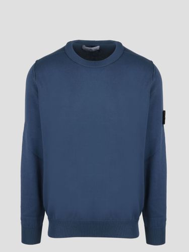 Stone Island Badge Logo Sweater - Stone Island - Modalova