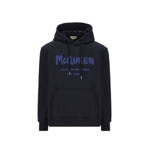 Logo Hoodie Sweatshirt - Alexander McQueen - Modalova