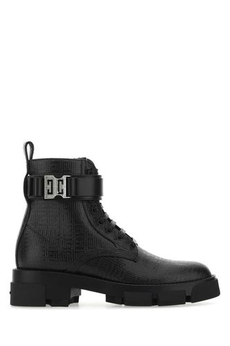 Black Leather Terra Ankle Boots - Givenchy - Modalova