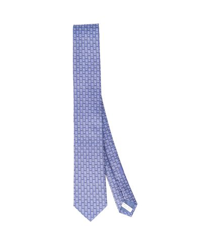 Salvatore Ferragamo Ties Blue - Ferragamo - Modalova