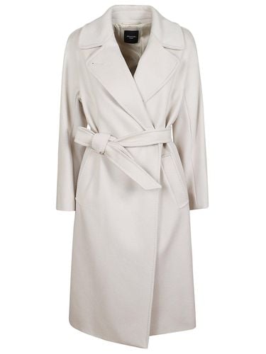 Belted Long-sleeved Coat - Weekend Max Mara - Modalova