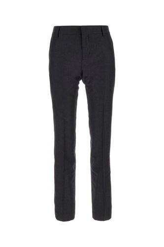 Dark Grey Wool Pant - Ami Alexandre Mattiussi - Modalova