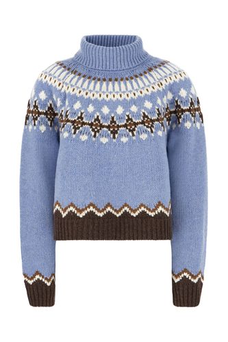 Embroidered Wool Oversize Sweet Winter Sweater - Alanui - Modalova