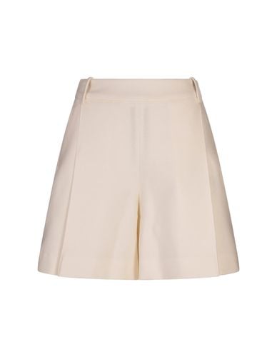 Virgin Wool Shorts - Ermanno Scervino - Modalova