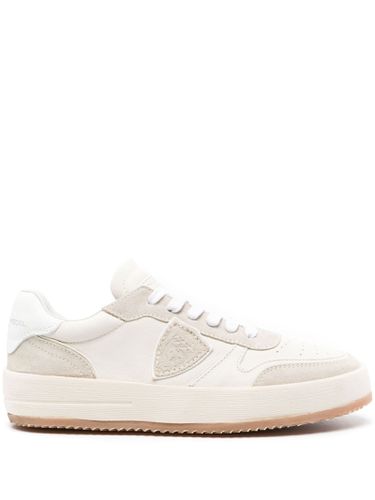 Philippe Model Beige Nice Sneakers - Philippe Model - Modalova