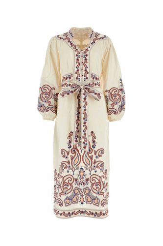 Embroidered Linen Devi Dress - Zimmermann - Modalova