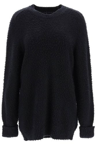 Pilling Effect Knit Sweater - Maison Margiela - Modalova