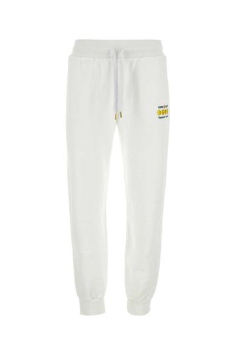 Casablanca White Cotton Joggers - Casablanca - Modalova