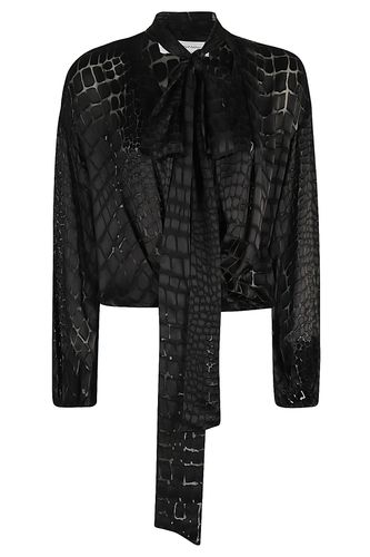 Blumarine Blouse Croc Devore - Blumarine - Modalova