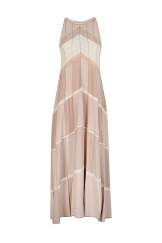 D. Exterior Pink Viscose And Lurex Dress - D.Exterior - Modalova