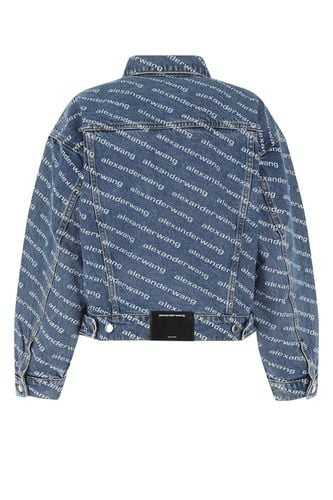 Alexander Wang Printed Denim Jacket - Alexander Wang - Modalova