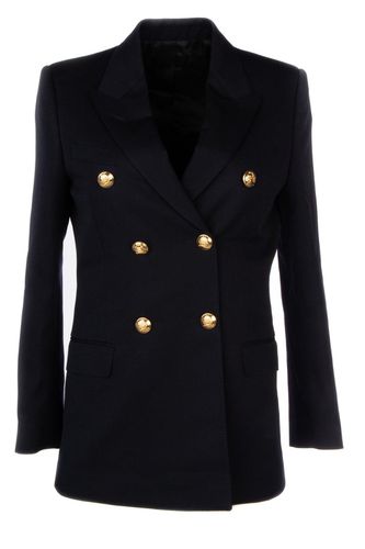 Double-breasted Long-sleeved Jacket - Celine - Modalova