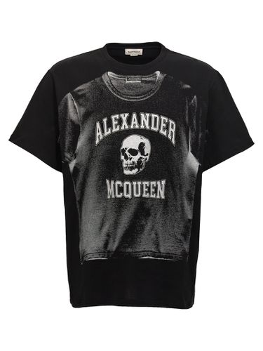 Logo Print T-shirt - Alexander McQueen - Modalova