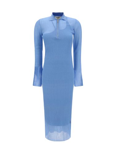 Fendi Long Dress Knit - Fendi - Modalova