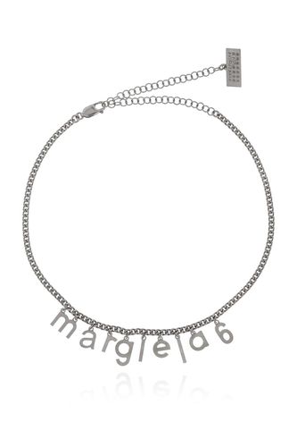 Logo Lettering Necklace - MM6 Maison Margiela - Modalova