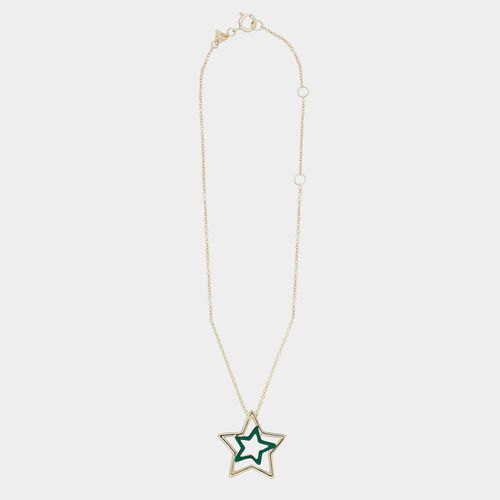 Bottle Gold Metal Estrella Necklace - Aliita - Modalova