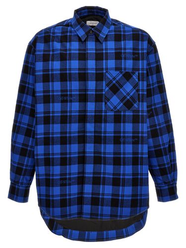 Off-White check Flannel Overshirt - Off-White - Modalova