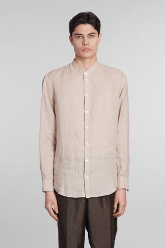 Emporio Armani Shirt In Beige Linen - Emporio Armani - Modalova