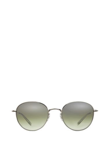 Paloma M Sun Silver-/-flat Olive Layered Mirror Sunglasses - Garrett Leight - Modalova