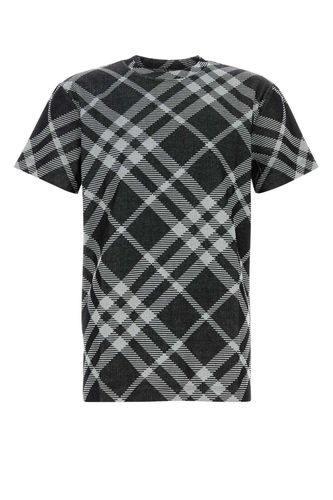 Nova Check Short Sleeved Crewneck T-shirt - Burberry - Modalova