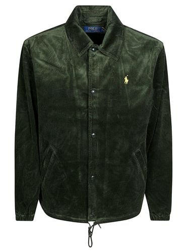 Corduroy Button-up Jacket - Polo Ralph Lauren - Modalova