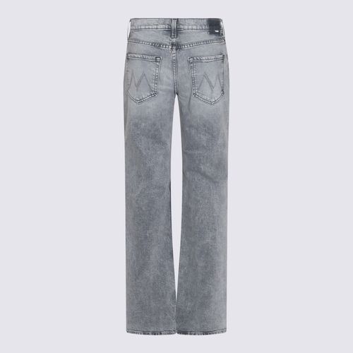 Mother Grey Cotton Denim Jeans - Mother - Modalova