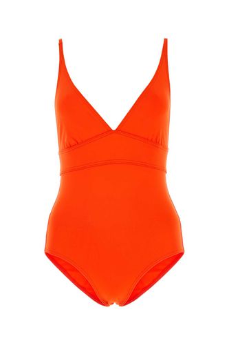 Eres Orange Stretch Nylon Swimsuit - Eres - Modalova