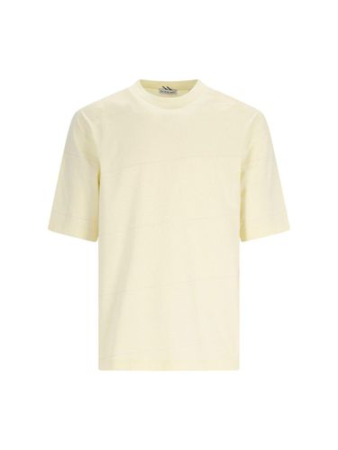 Burberry Crewneck Striped T-shirt - Burberry - Modalova