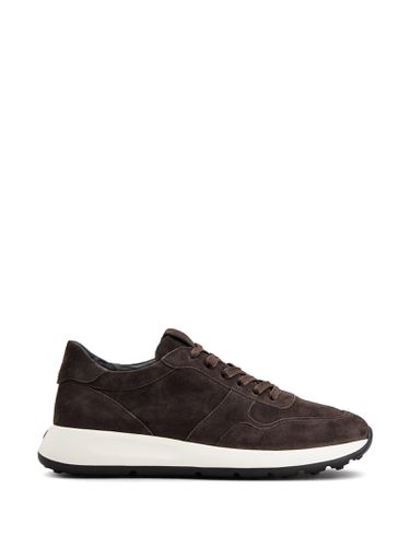 Tod's Mens Suede Sneakers - Tod's - Modalova