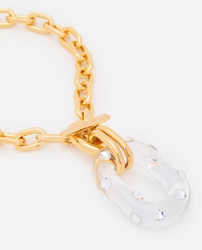 Gold Collier W/crystral Stone - Paco Rabanne - Modalova