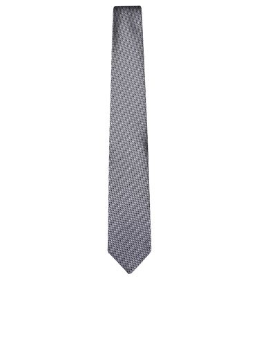 Tom Ford Geometric Silver Tie - Tom Ford - Modalova