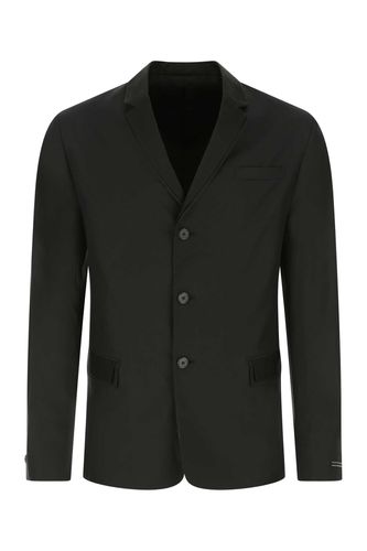 Prada Black Silk Blazer - Prada - Modalova