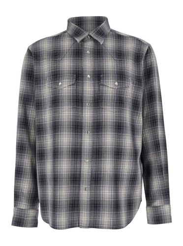 Tom Ford Camicia Western Scacco - Tom Ford - Modalova