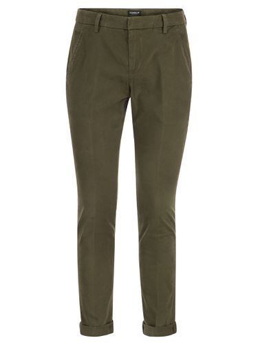 Gaubert - Slim-fit Gabardine Trousers - Dondup - Modalova