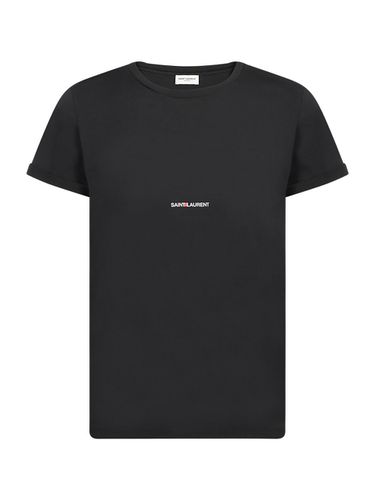 Saint Laurent Logo T-shirt - Saint Laurent - Modalova