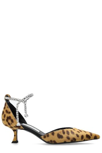 Stevie 50 Leopard Print Pony Pumps - Jimmy Choo - Modalova