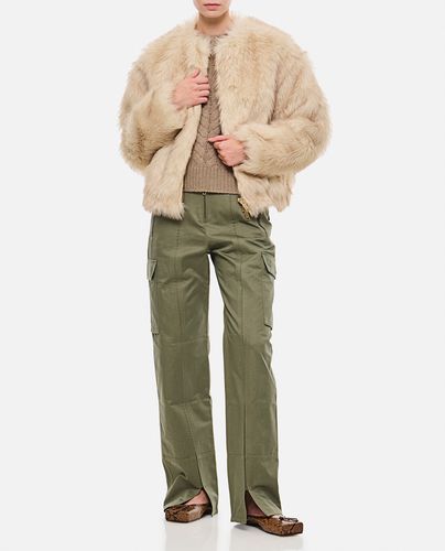 HALFBOY Short Eco Fur Coat - HALFBOY - Modalova