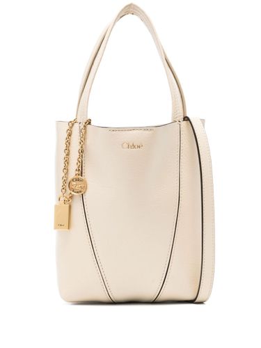 Chloé Spin Small Leather Tote - Chloé - Modalova